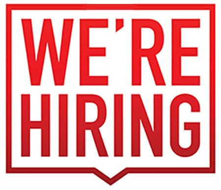 We're Hiring We're Hiring
